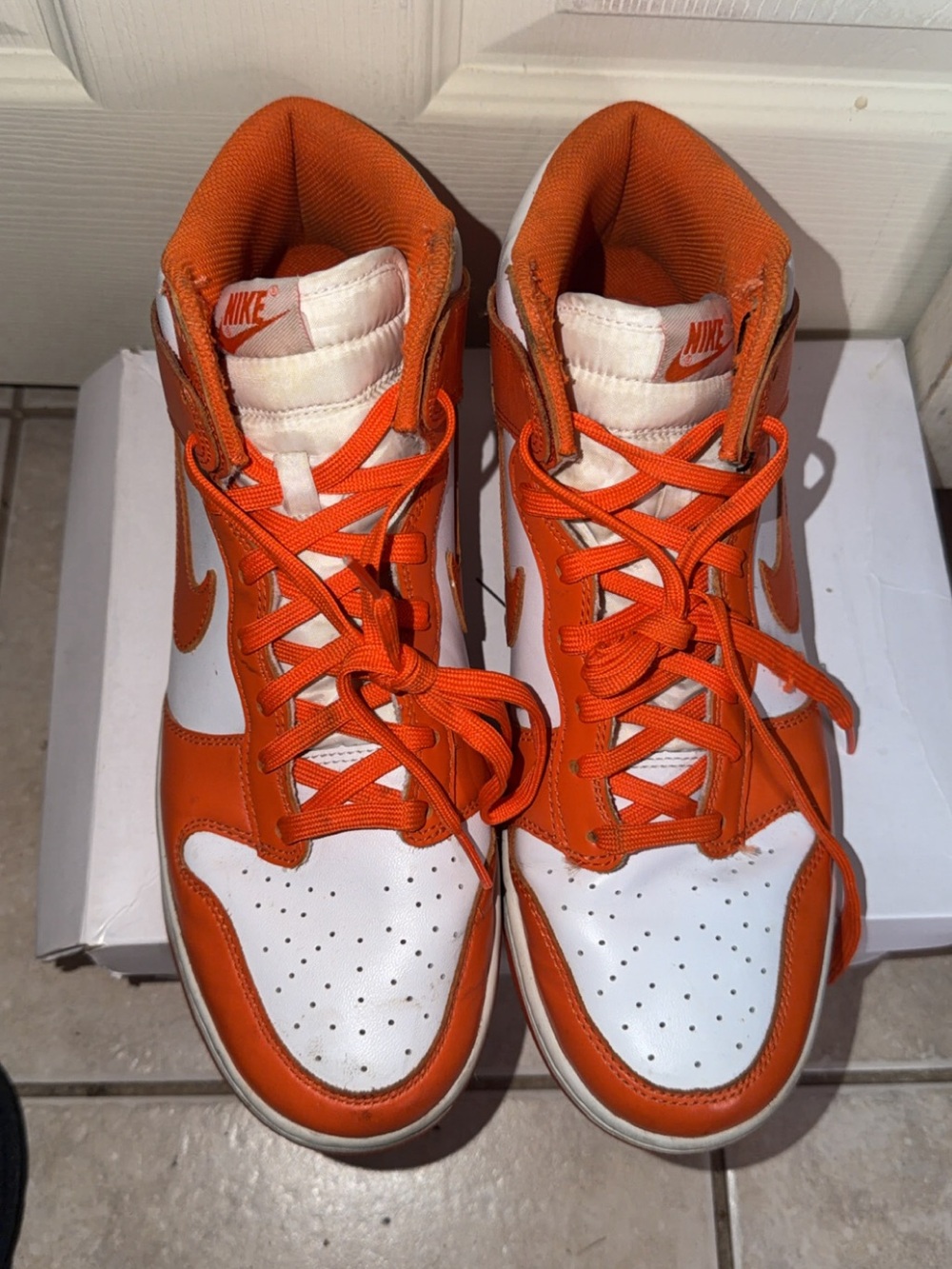Nike Dunk High "Syracuse" Size 10.5
